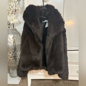 Zara fur jacket